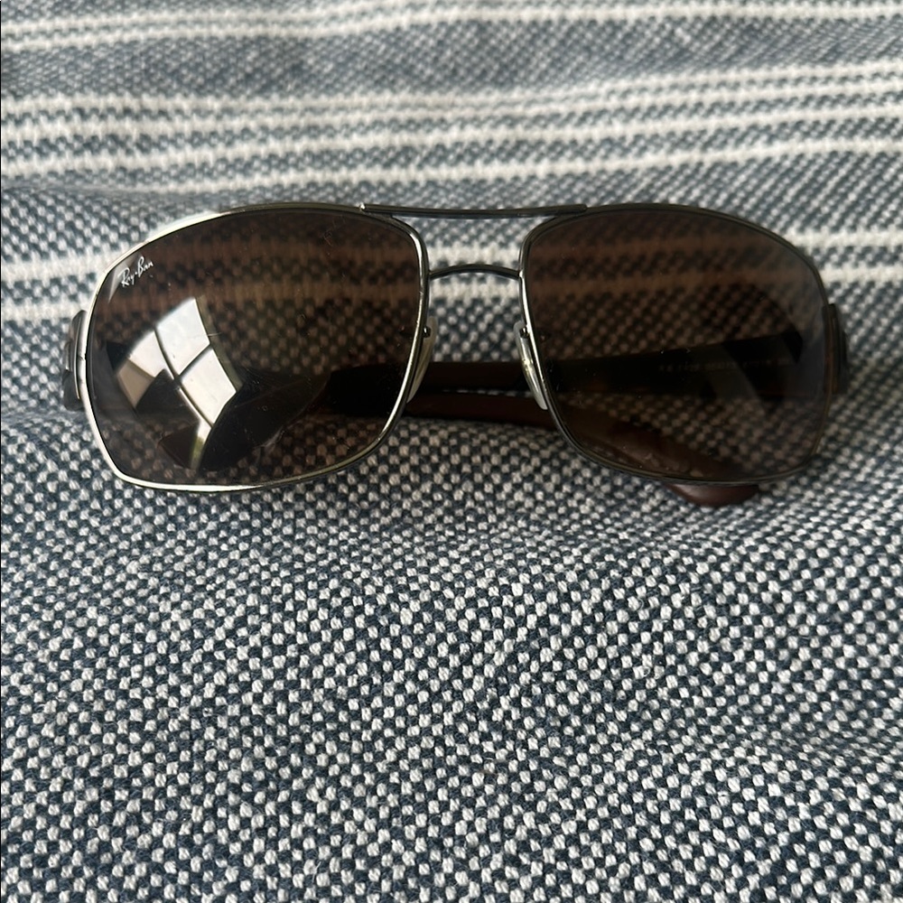 Ray-Ban Classic Sunglasses with Brown Lenses